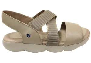 Flex & Go Dory Womens Comfort Leather Sandals Shoes Made In Portugal Flex & Go Shoes