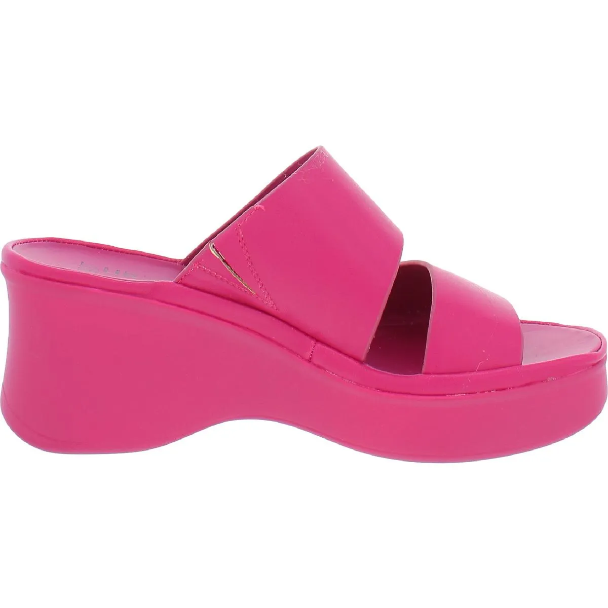 Genn-Rally Womens Padded Insole Solid Slide Sandals