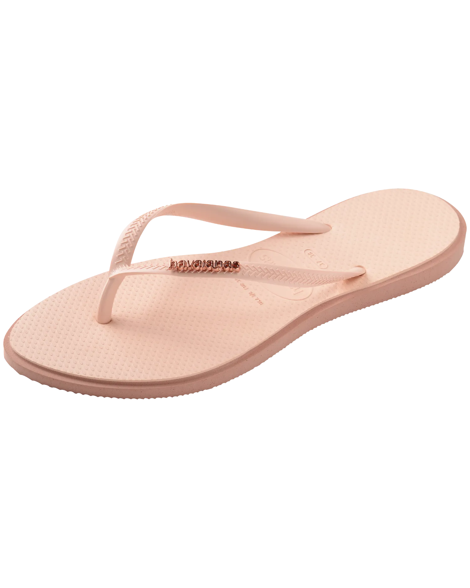 Havaianas Shoes Slim Point Flip Flops in Crocus Rose
