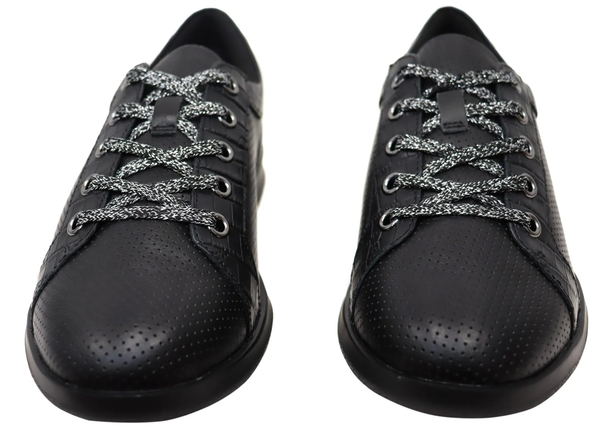 Homyped Carrie Lace Womens Comfortable Leather Casual Shoes Homyped Shoes