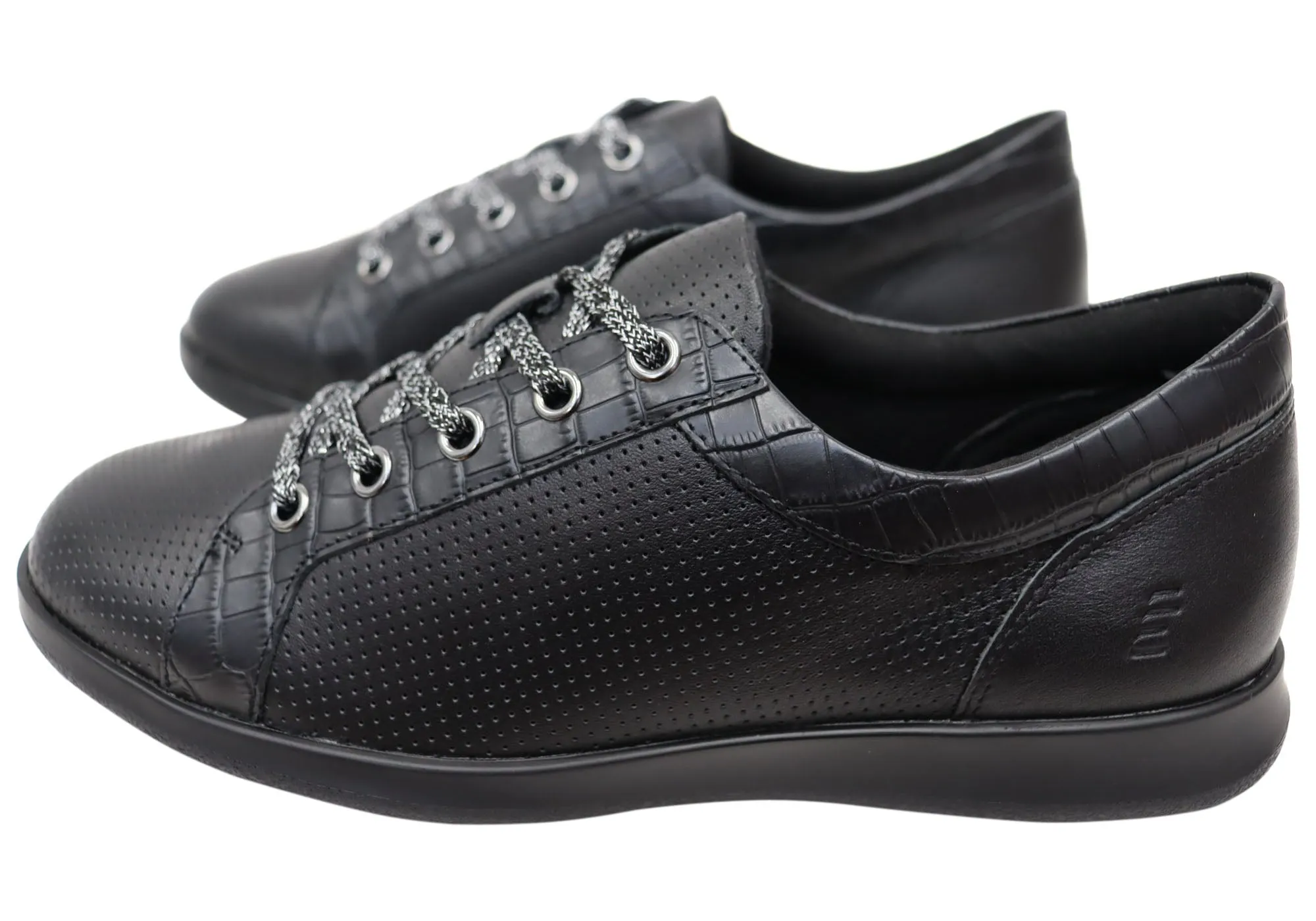 Homyped Carrie Lace Womens Comfortable Leather Casual Shoes Homyped Shoes