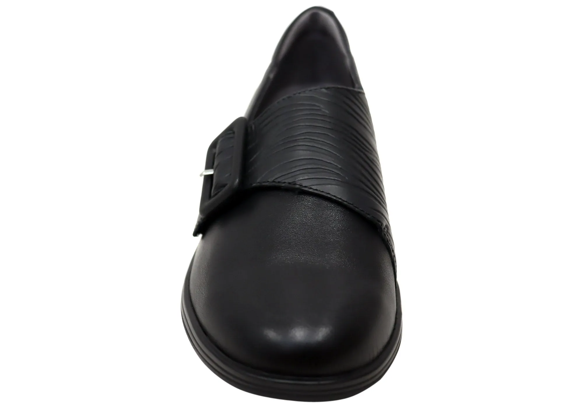 Homyped Scope Buckle Womens Comfortable Leather Shoes Homyped Shoes