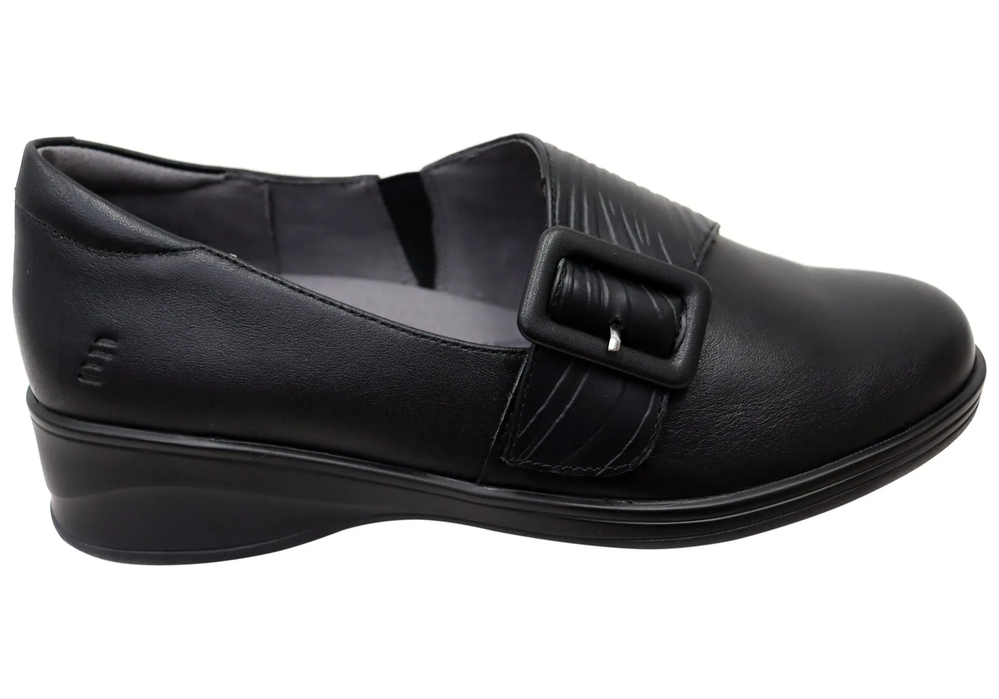 Homyped Scope Buckle Womens Comfortable Leather Shoes Homyped Shoes