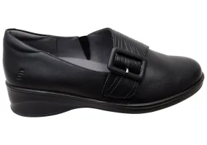 Homyped Scope Buckle Womens Comfortable Leather Shoes Homyped Shoes