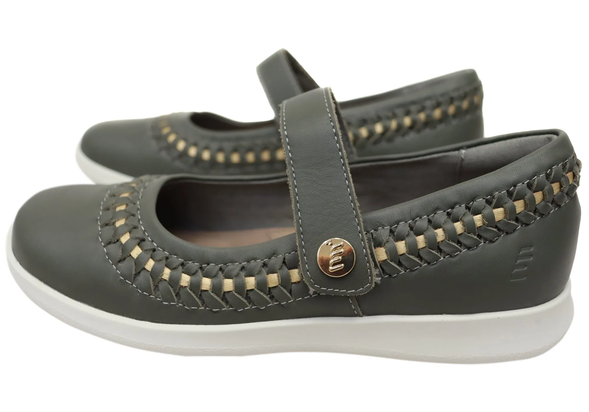 Homyped Sierra Summer Womens Leather Comfortable Mary Jane Shoes Homyped Shoes