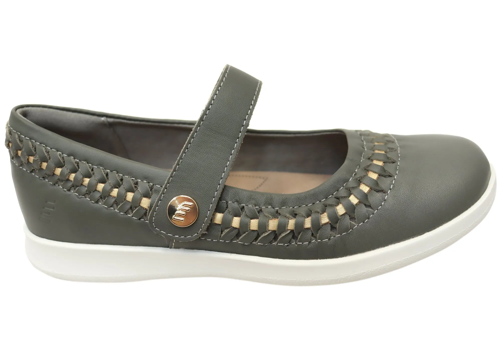 Homyped Sierra Summer Womens Leather Comfortable Mary Jane Shoes Homyped Shoes