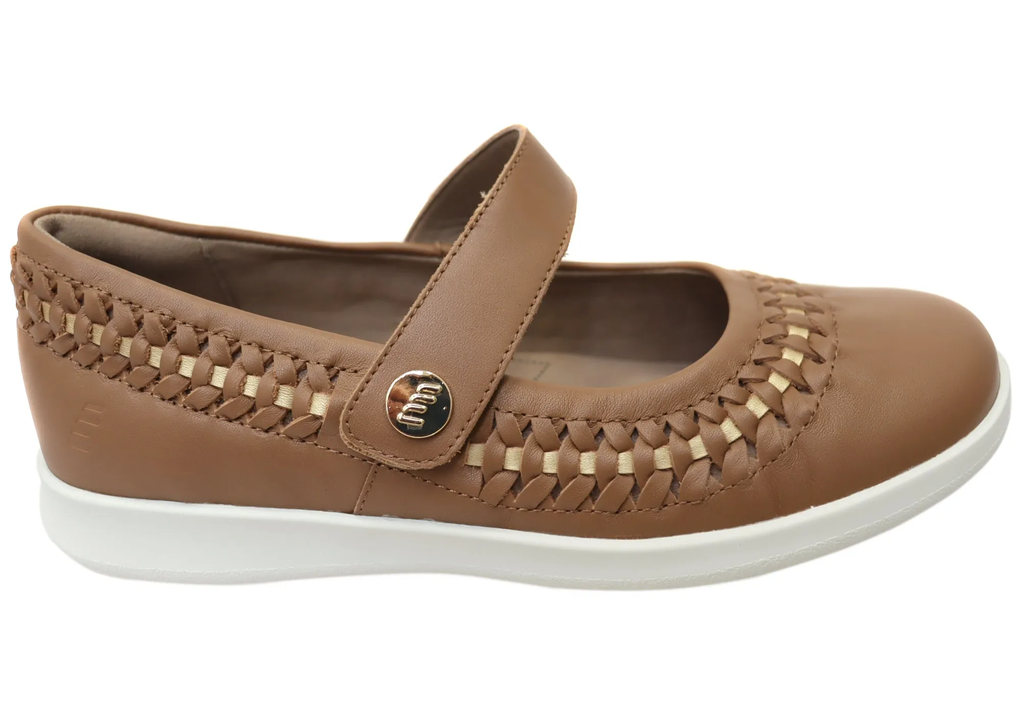 Homyped Sierra Summer Womens Leather Comfortable Mary Jane Shoes Homyped Shoes