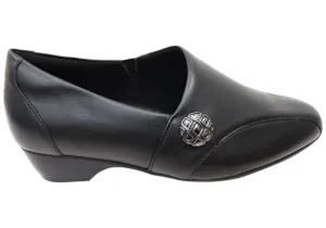 Homyped Thandi Stretch Womens Comfortable Leather Low Heel Shoes Homyped Shoes