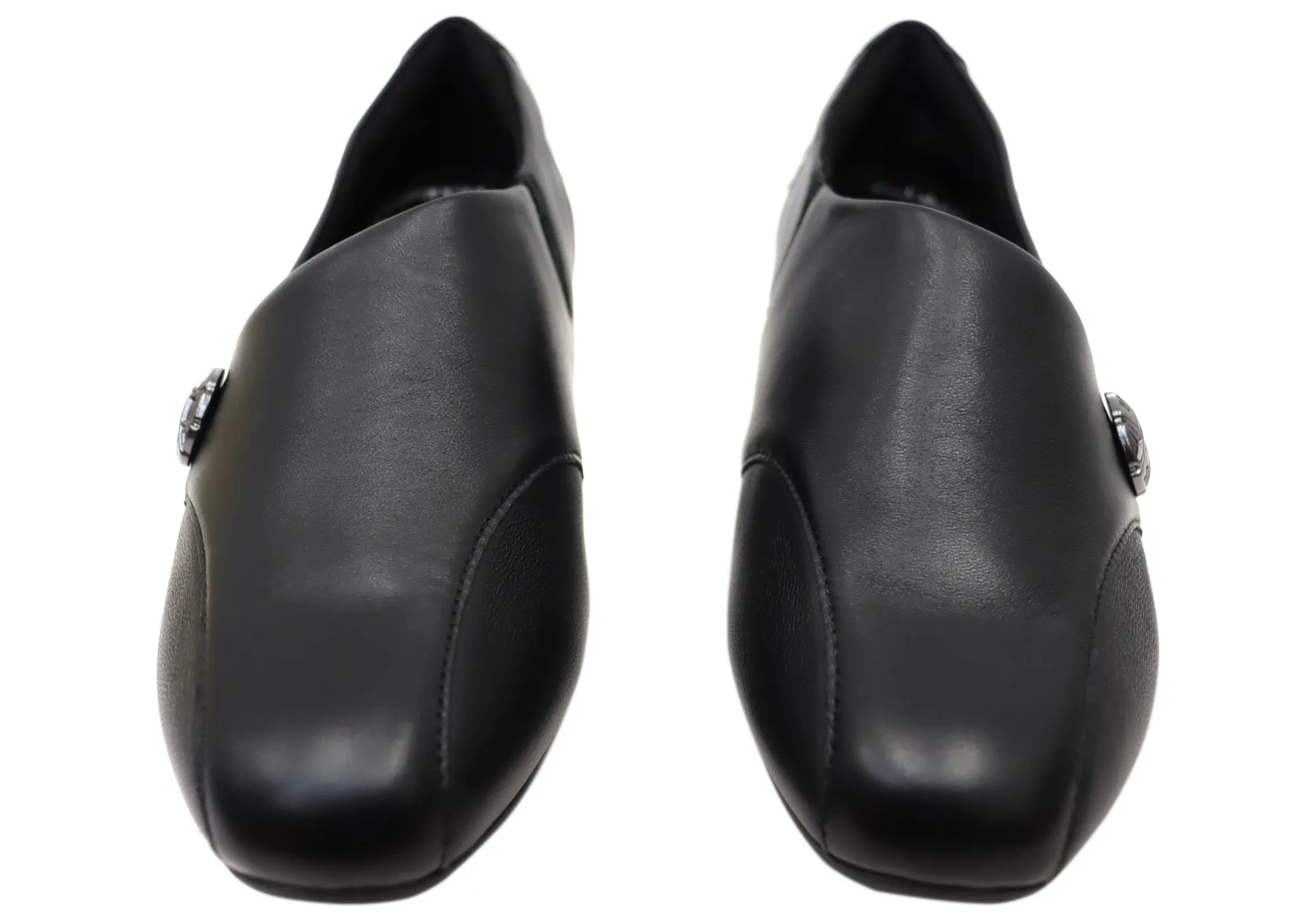 Homyped Thandi Stretch Womens Comfortable Leather Low Heel Shoes Homyped Shoes