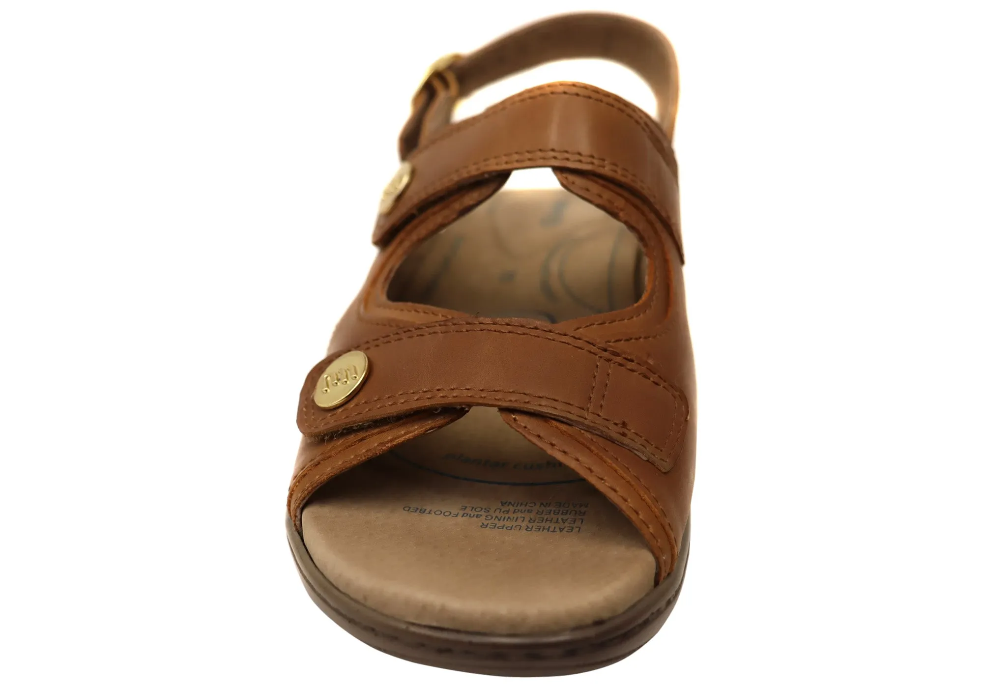 Homyped Waverley Womens Supportive Comfort Leather Wide Fit Sandals Homyped Shoes