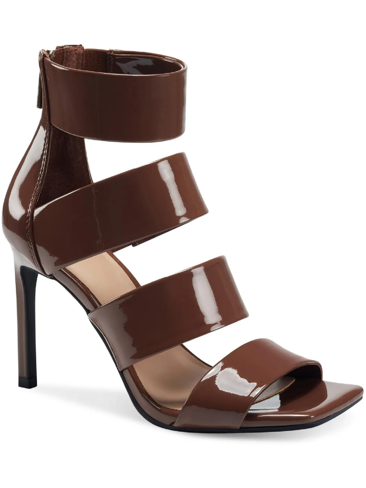 Liana Womens Zipper Strappy Sandals