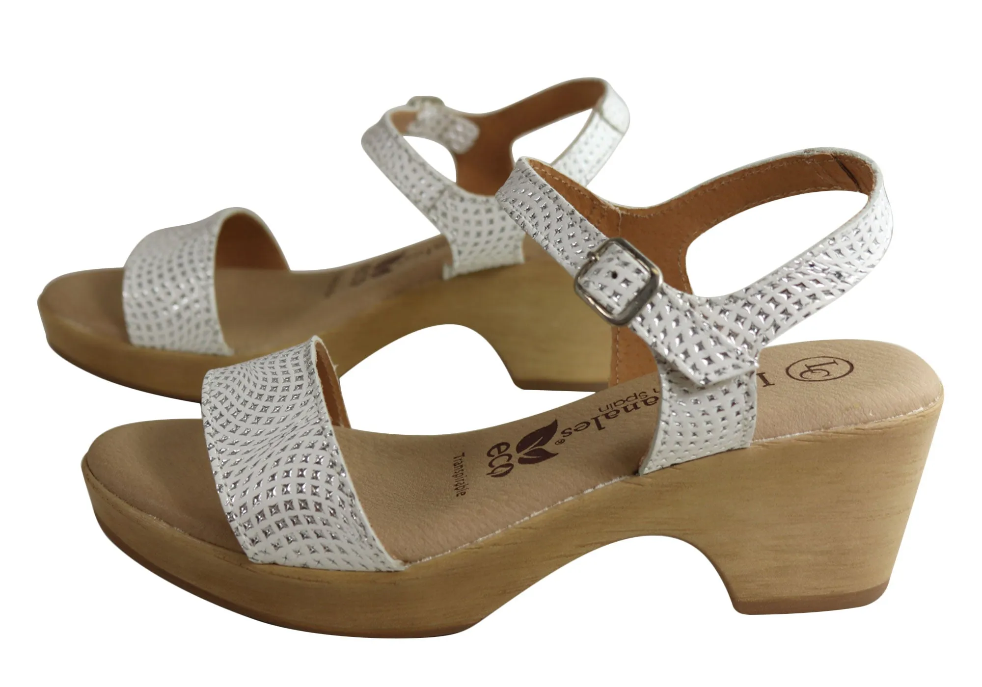 Lola Canales Amalie Womens Comfortable Leather Sandals Made In Spain Lola Canales Shoes