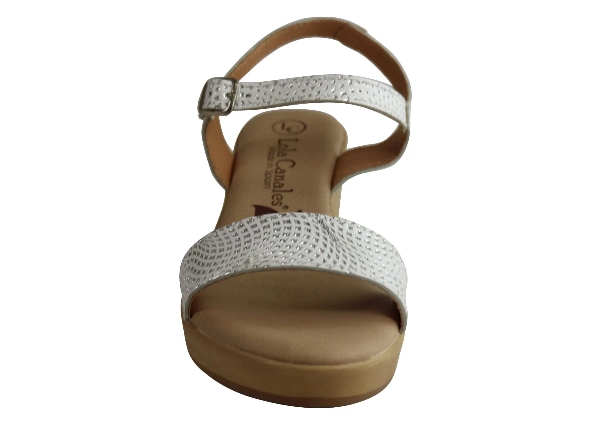 Lola Canales Amalie Womens Comfortable Leather Sandals Made In Spain Lola Canales Shoes