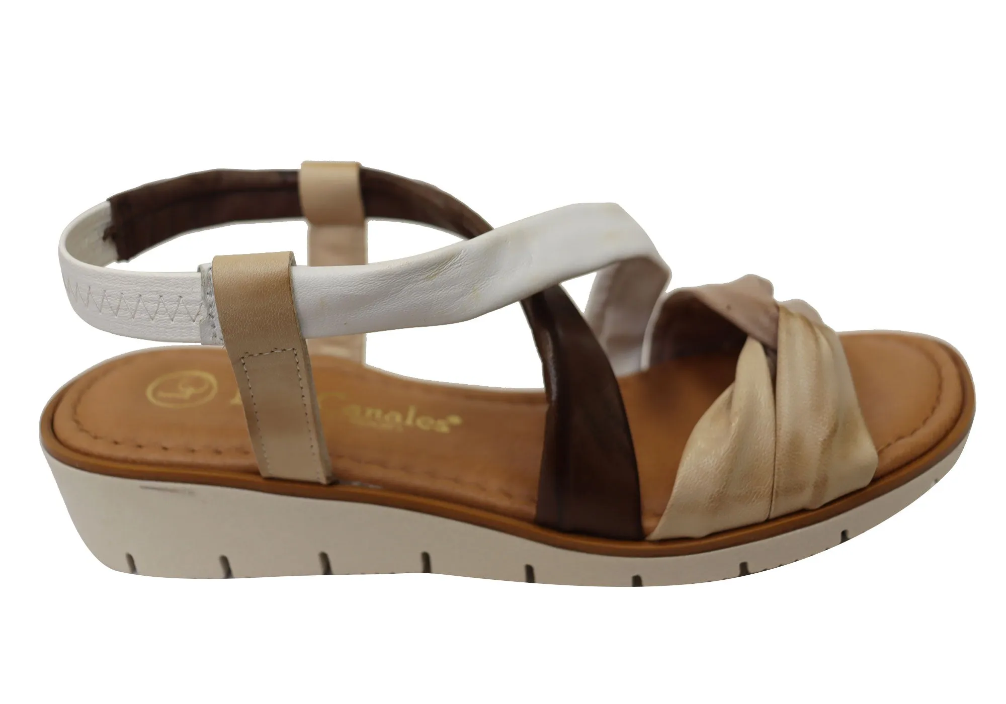 Lola Canales Bella Womens Comfortable Leather Sandals Made In Spain Lola Canales Shoes