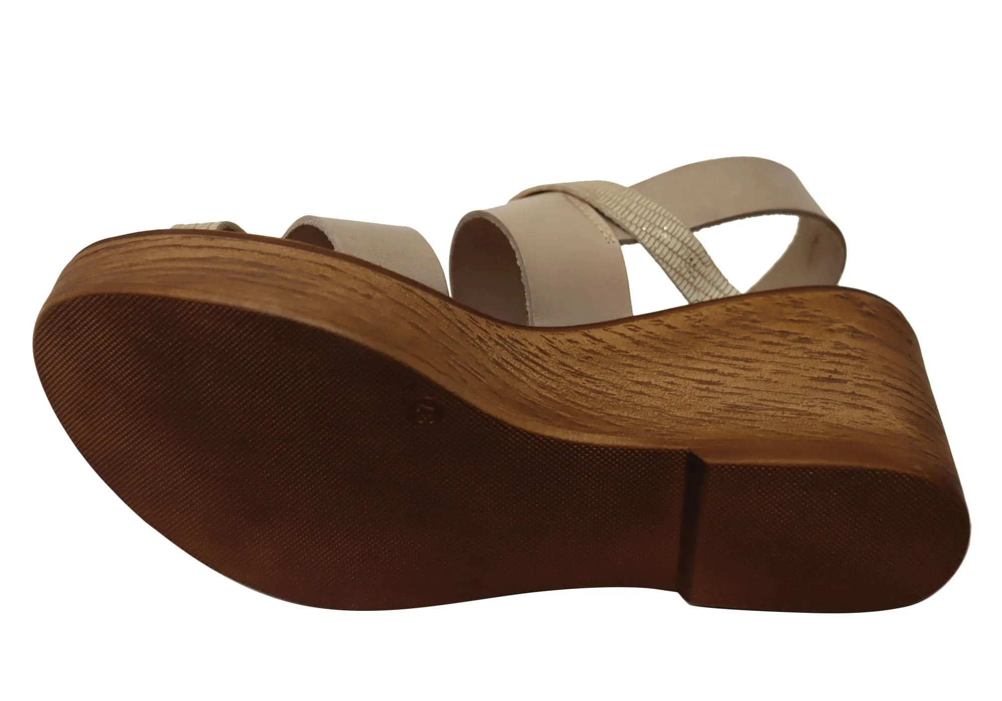 Lola Canales Brooke Womens Spanish Leather Wedge Sandals Lola Canales Shoes