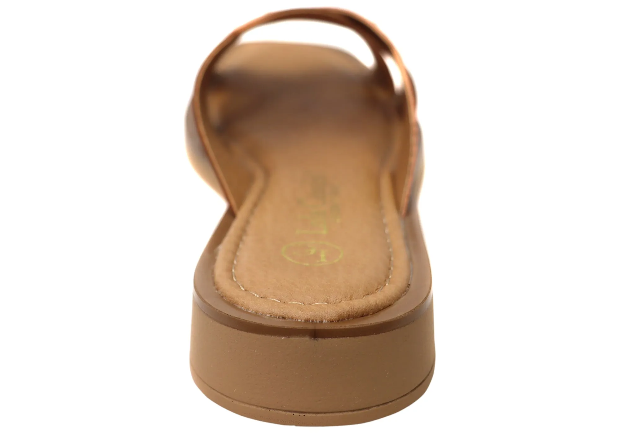 Lola Canales Nelli Womens Comfort Leather Slides Sandals Made In Spain Lola Canales Shoes