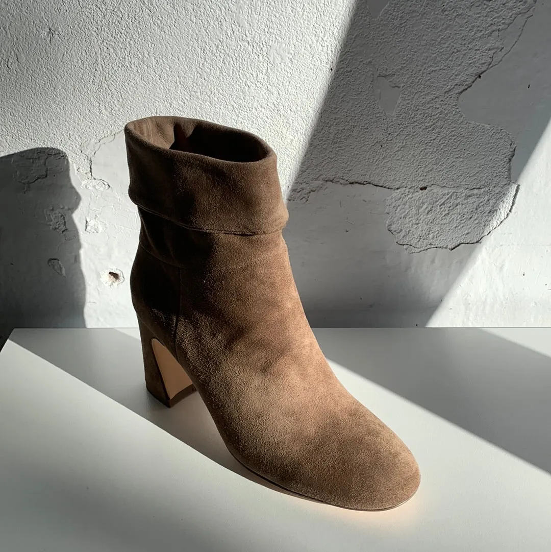 Mollini Trix Taupe Suede Shoes_Mollini