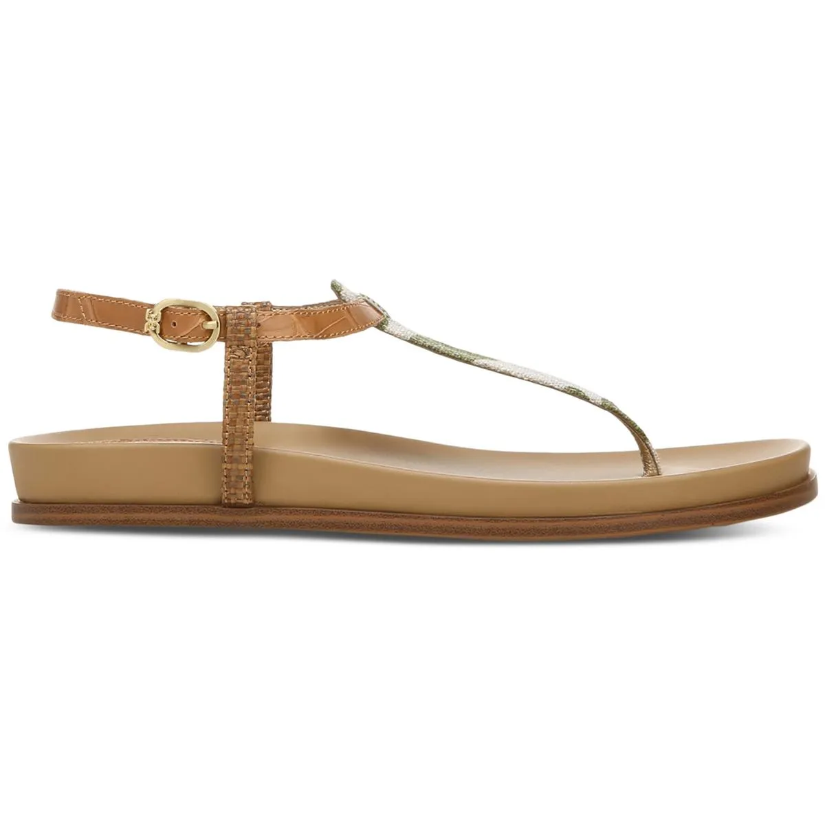 Naomi Womens Buckle Thong Slingback Sandals