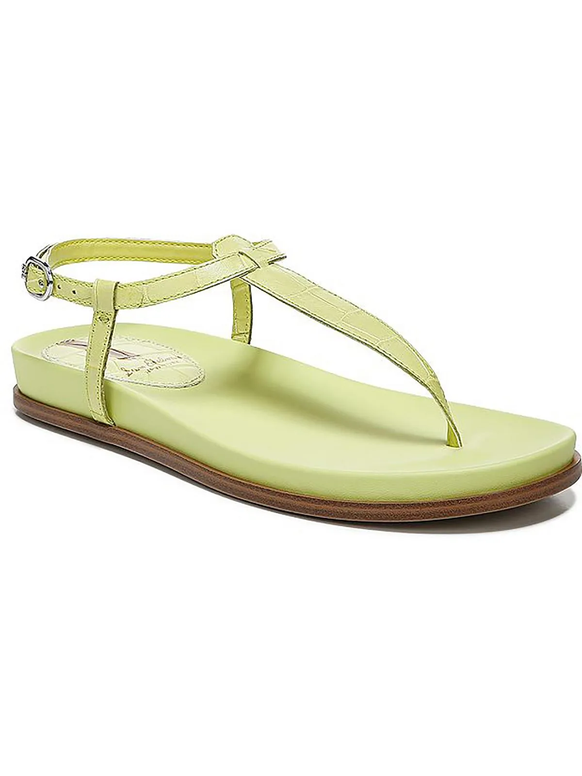 Naomi Womens Buckle Thong Slingback Sandals