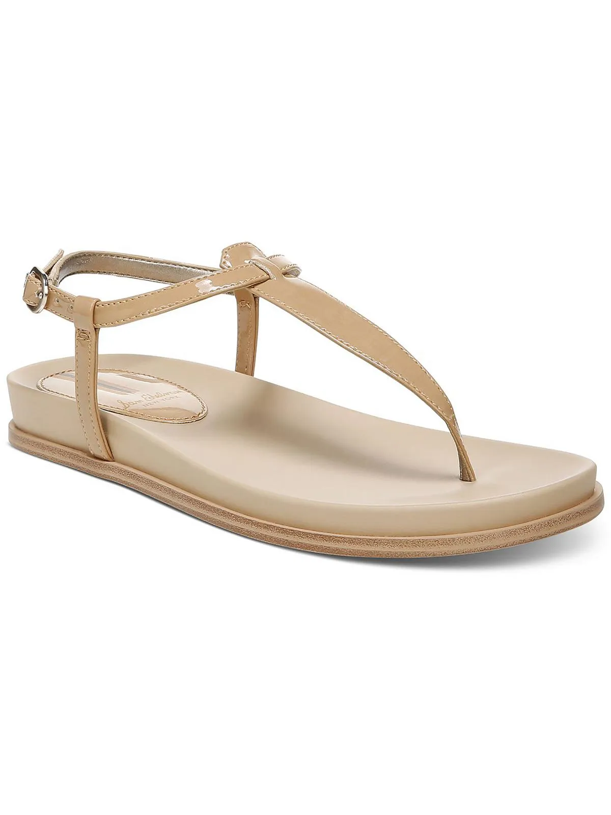 Naomi Womens Buckle Thong Slingback Sandals