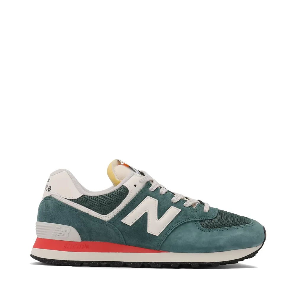New Balance Women's 574 Sneaker in New Spruce with Sea Salt