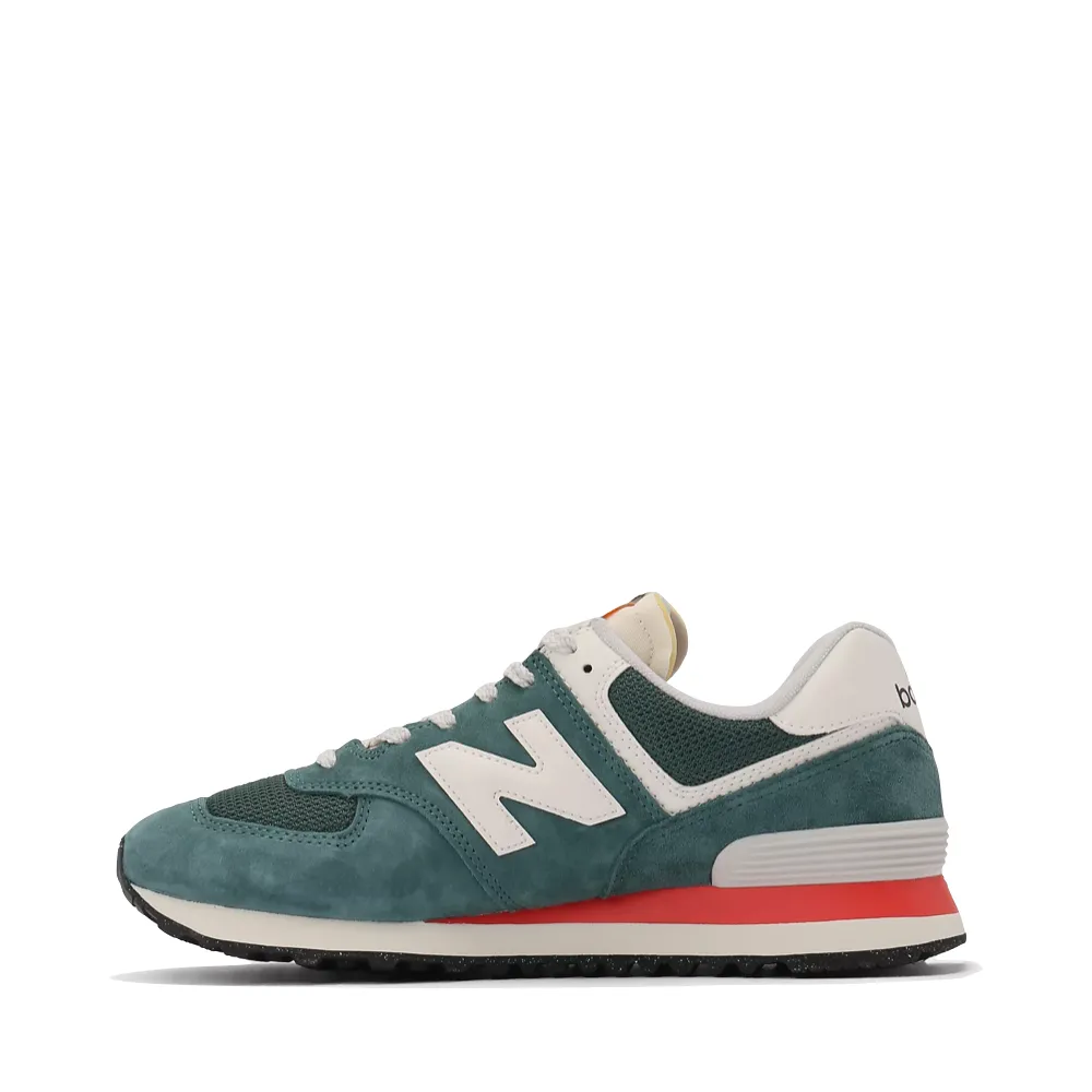 New Balance Women's 574 Sneaker in New Spruce with Sea Salt