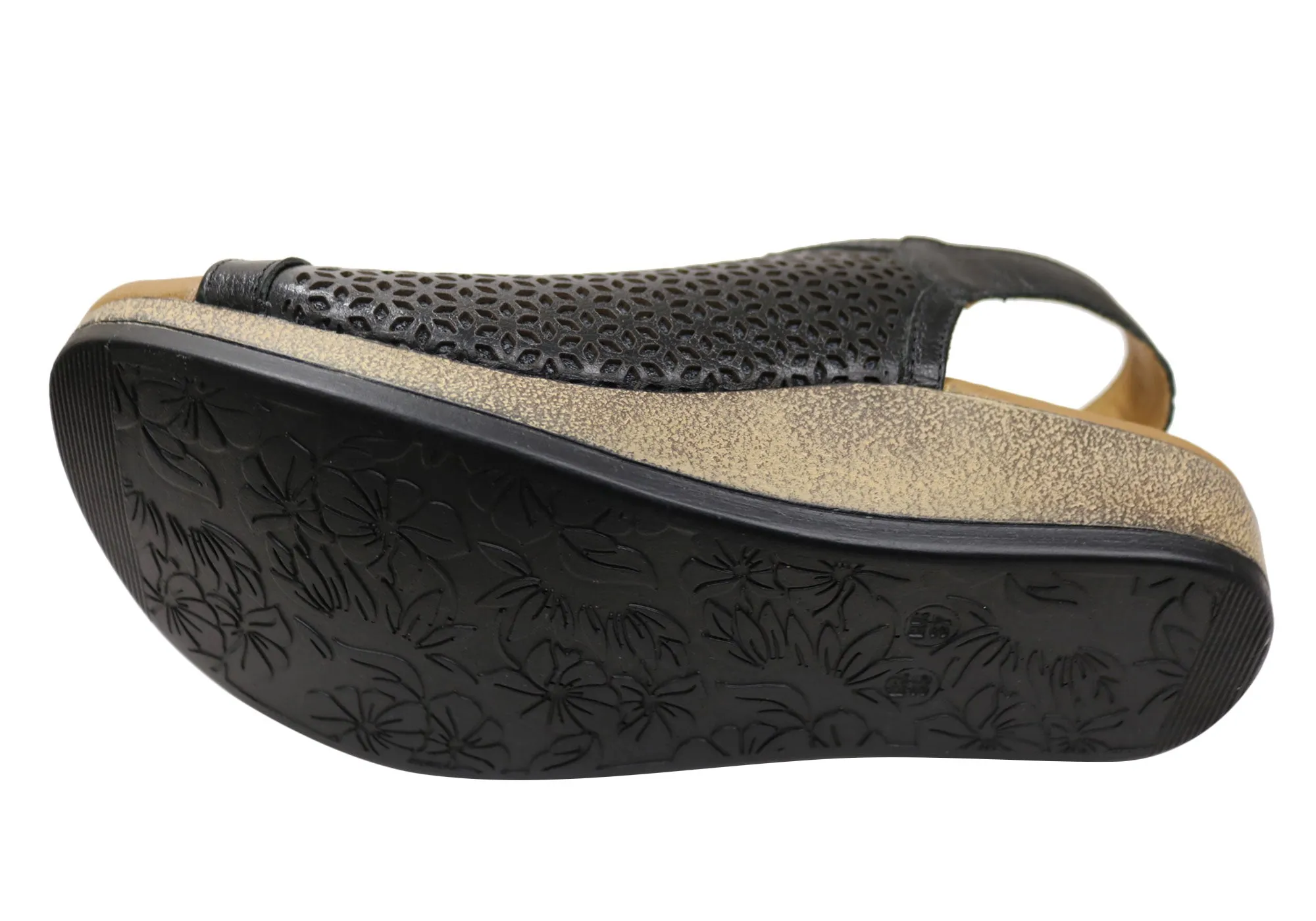 Opananken April Womens Comfortable Brazilian Leather Sandals Opananken Shoes