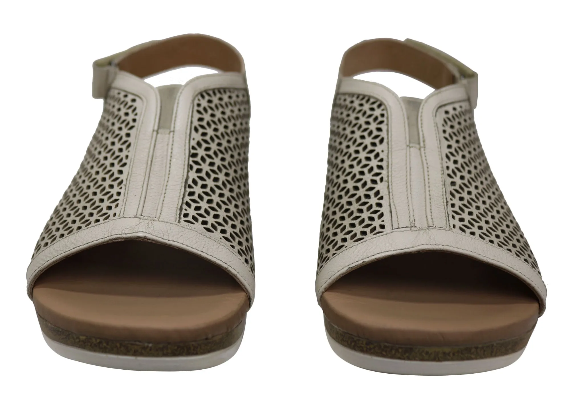 Opananken April Womens Comfortable Brazilian Leather Sandals Opananken Shoes