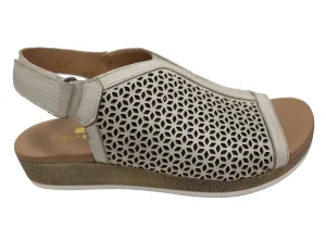 Opananken April Womens Comfortable Brazilian Leather Sandals Opananken Shoes