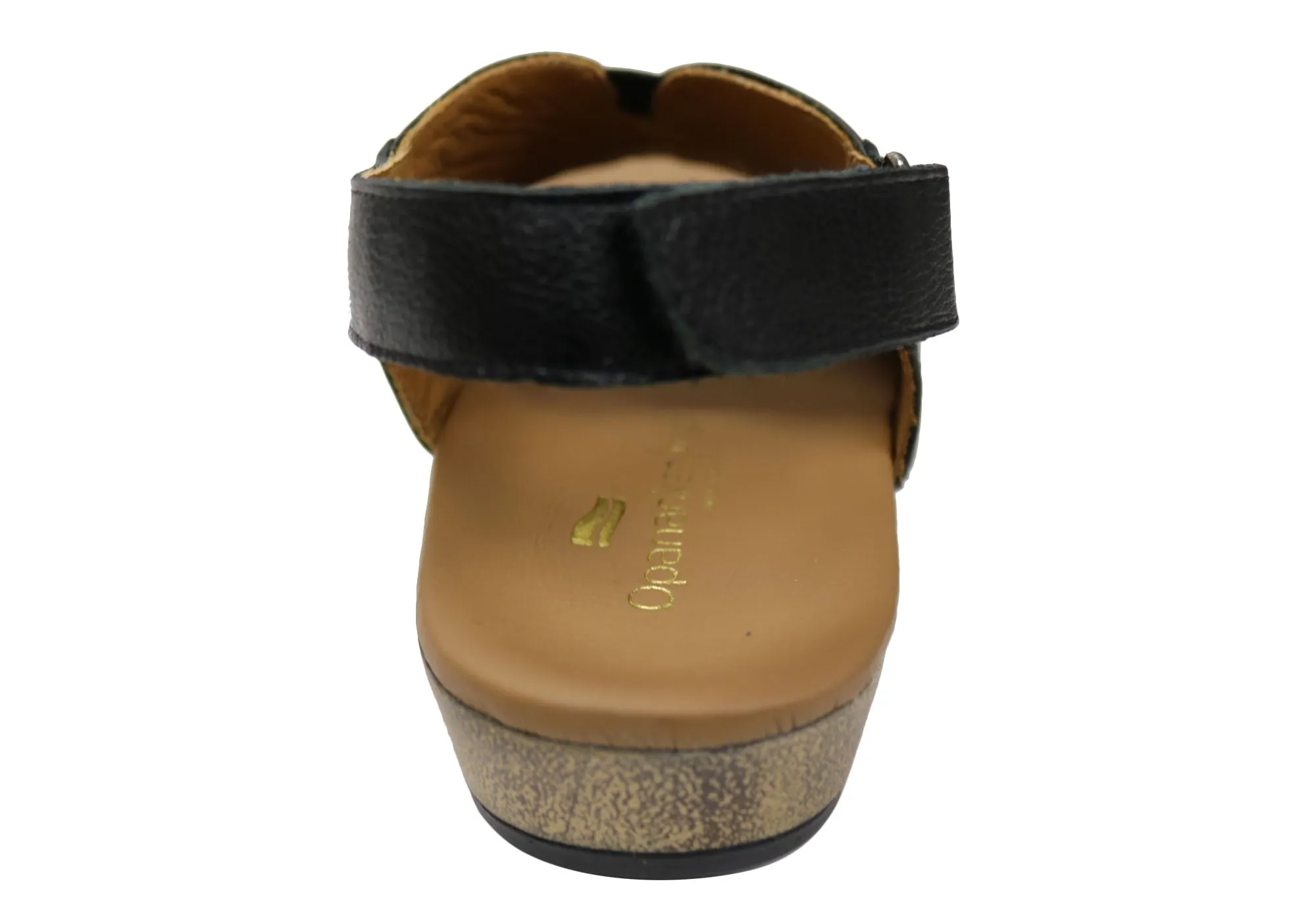 Opananken April Womens Comfortable Brazilian Leather Sandals Opananken Shoes
