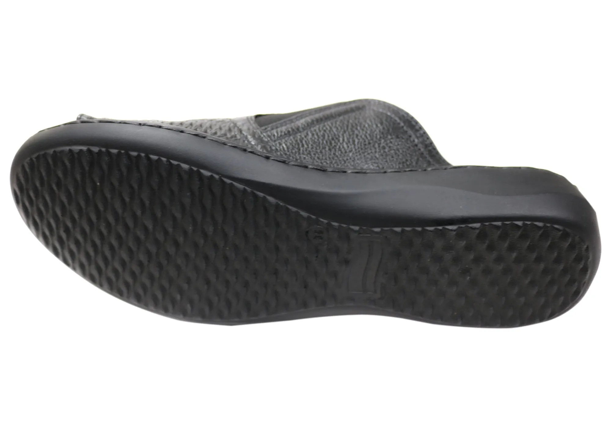 Opananken Bonnie Womens Comfortable Brazilian Leather Slides Sandals Opananken Shoes