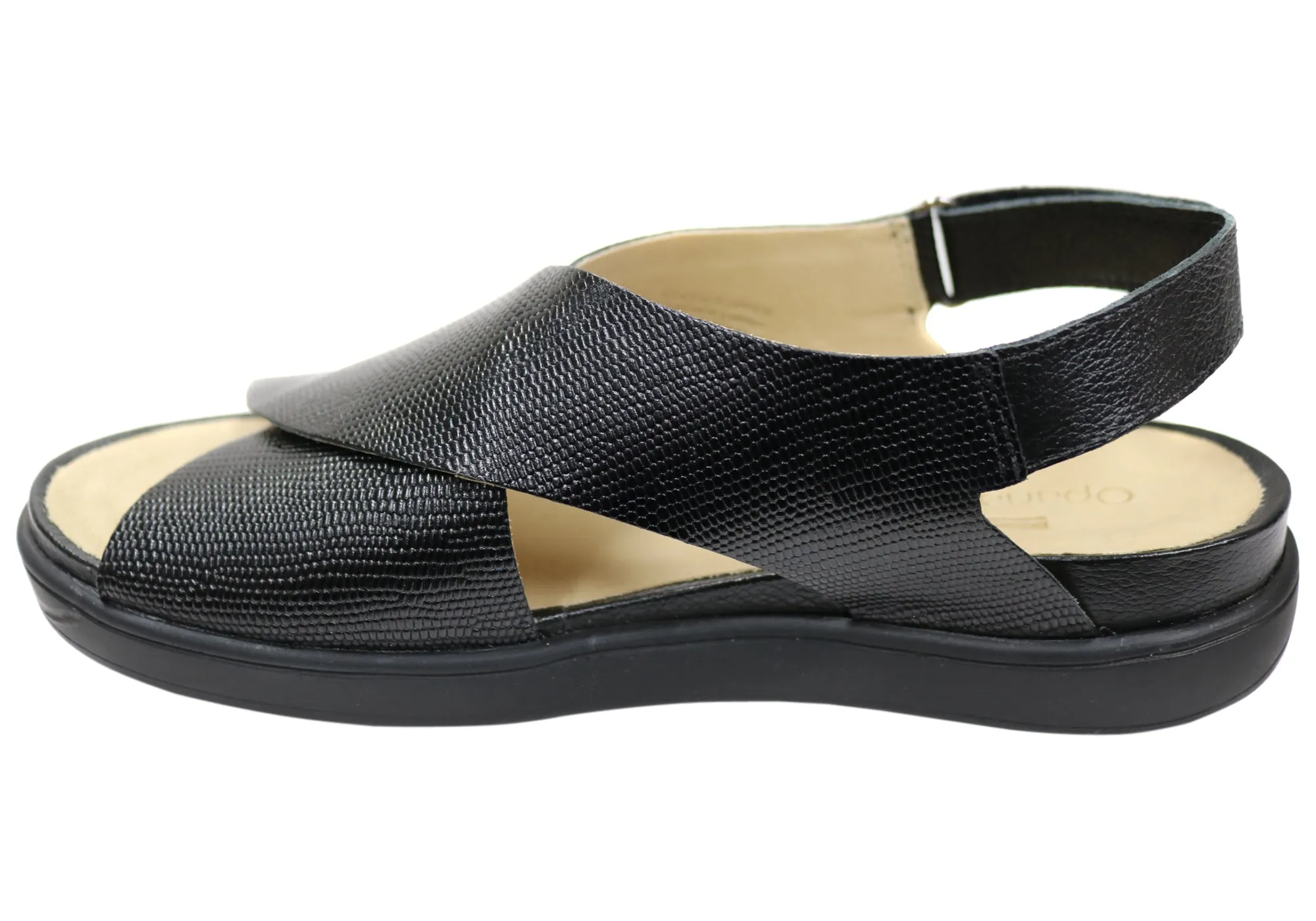 Opananken Coco Womens Comfortable Brazilian Leather Sandals Opananken Shoes