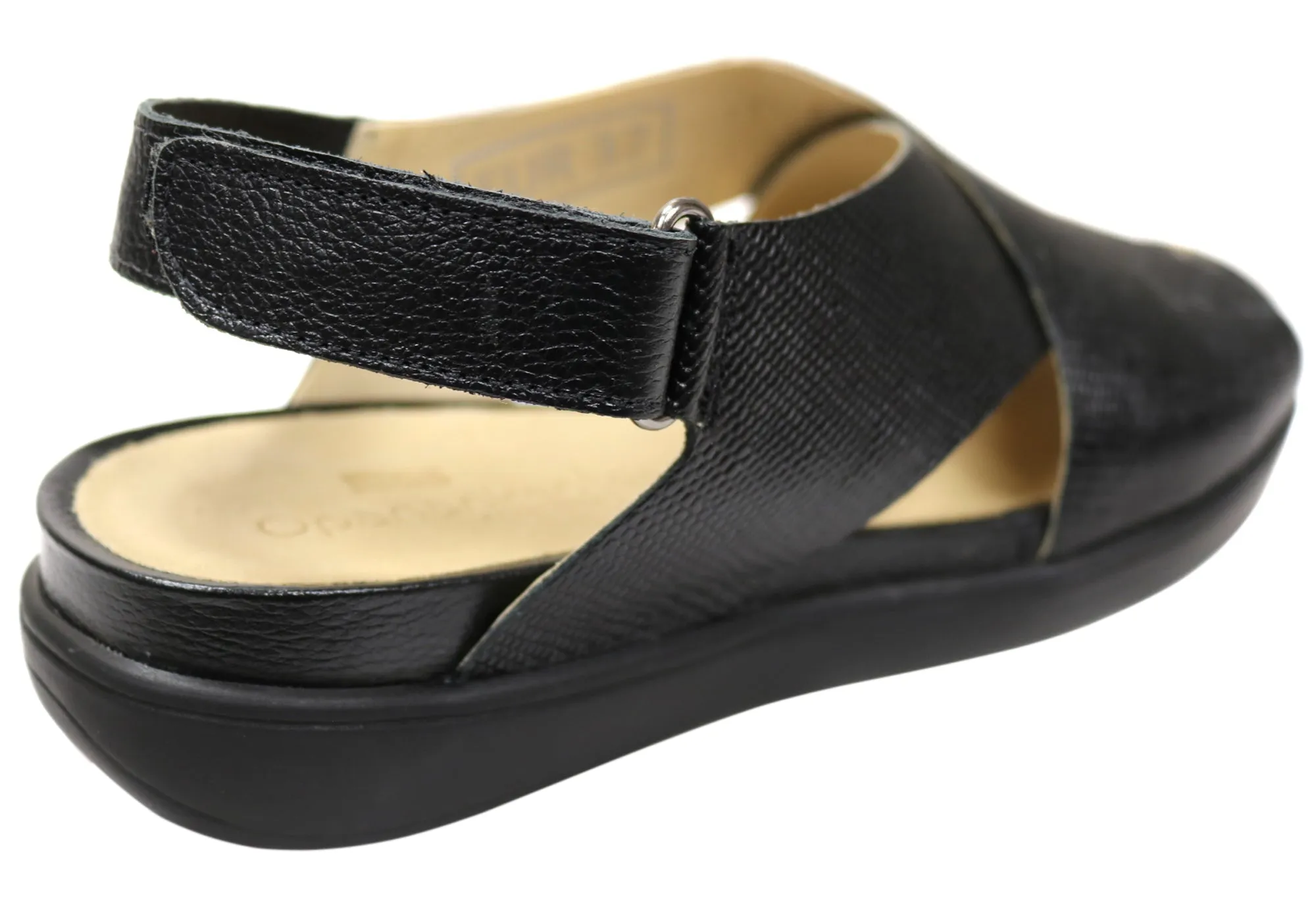 Opananken Coco Womens Comfortable Brazilian Leather Sandals Opananken Shoes