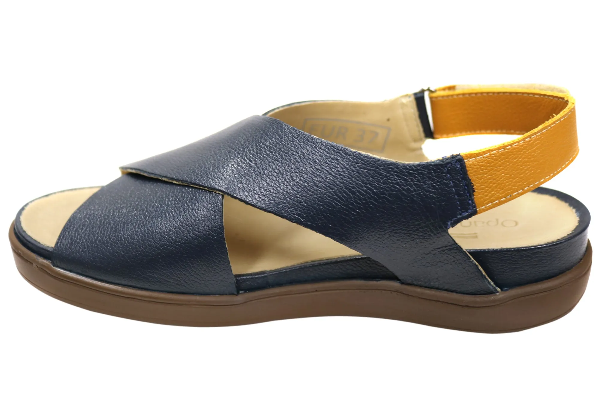 Opananken Coco Womens Comfortable Brazilian Leather Sandals Opananken Shoes