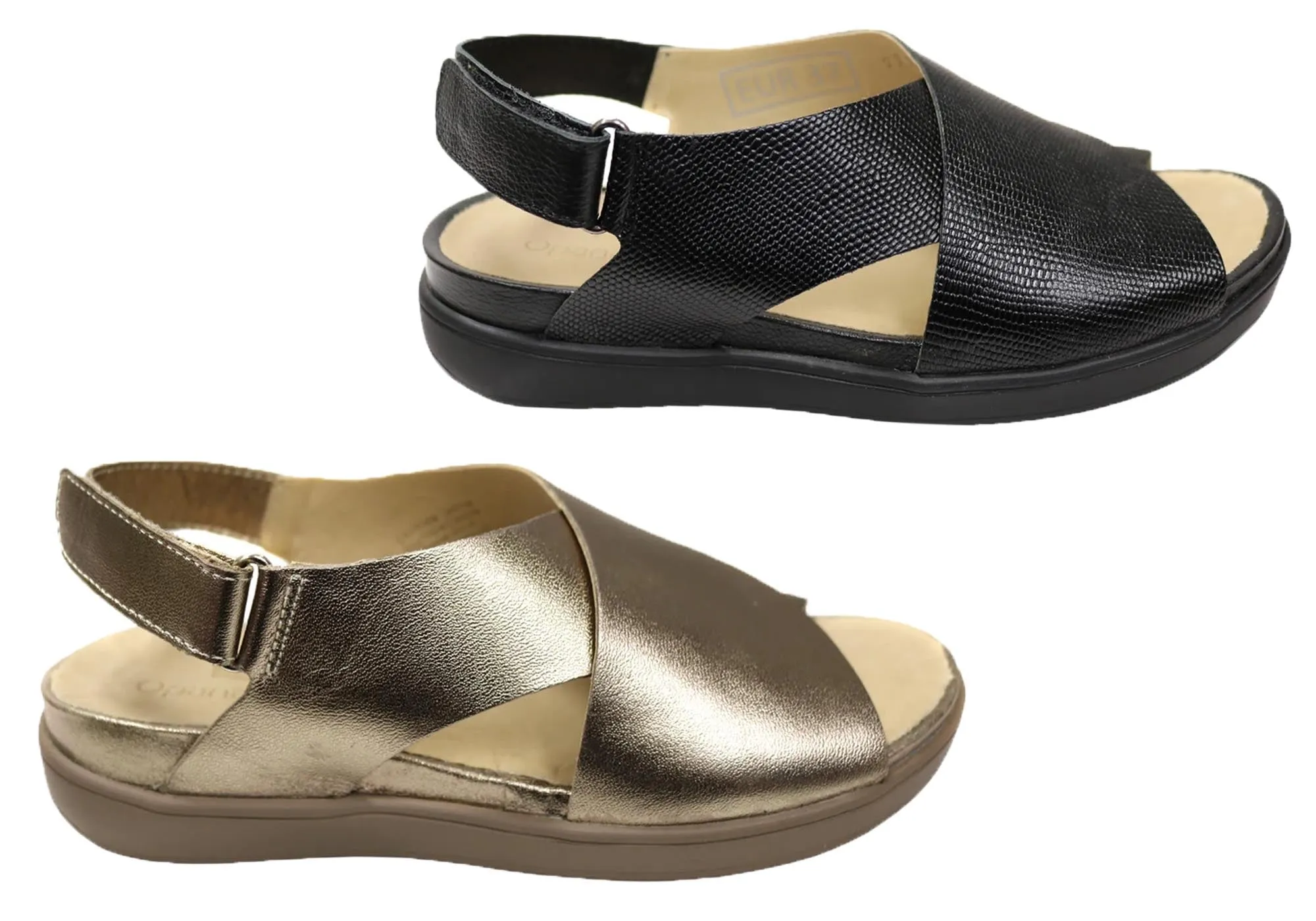 Opananken Coco Womens Comfortable Brazilian Leather Sandals Opananken Shoes