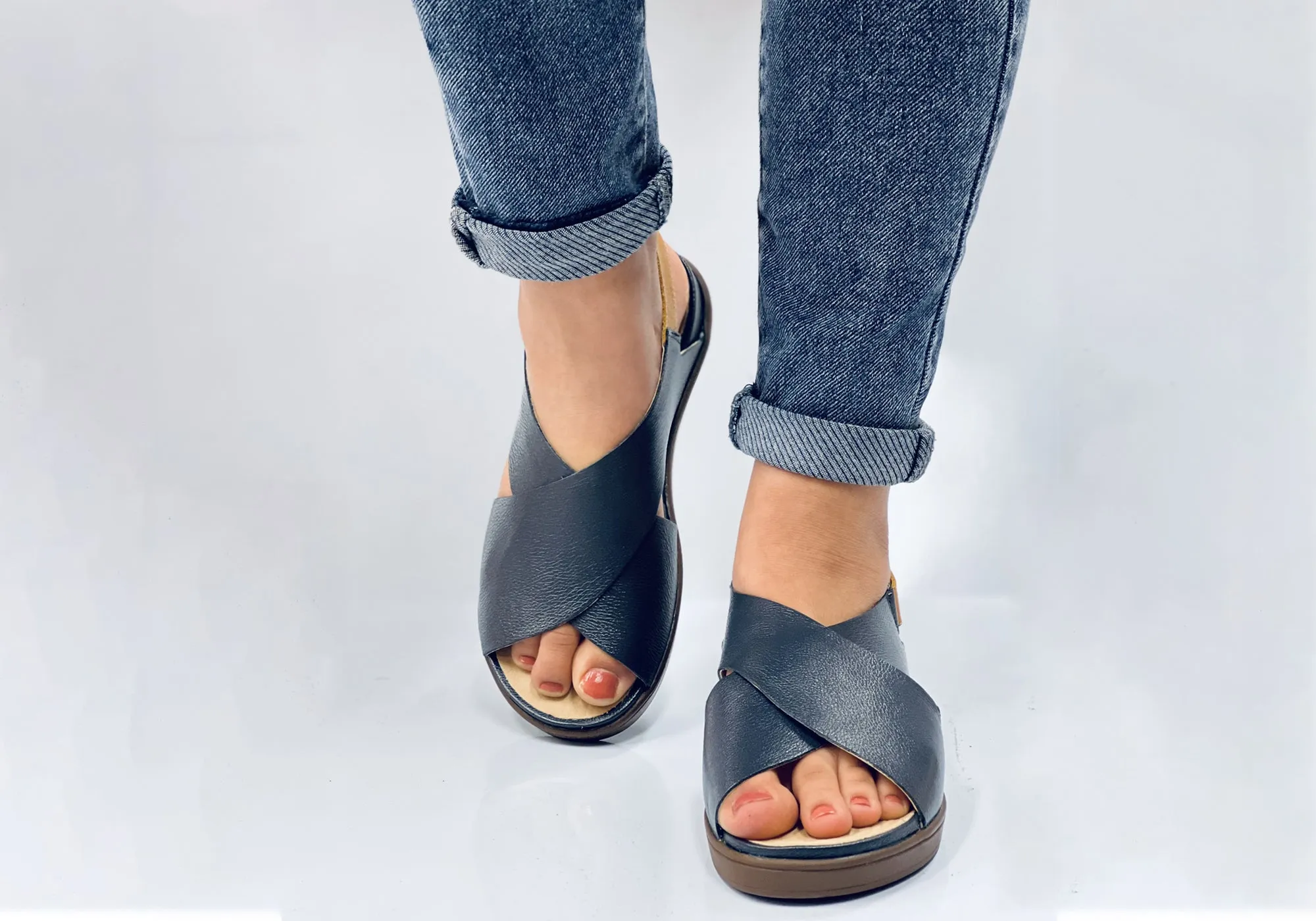 Opananken Coco Womens Comfortable Brazilian Leather Sandals Opananken Shoes