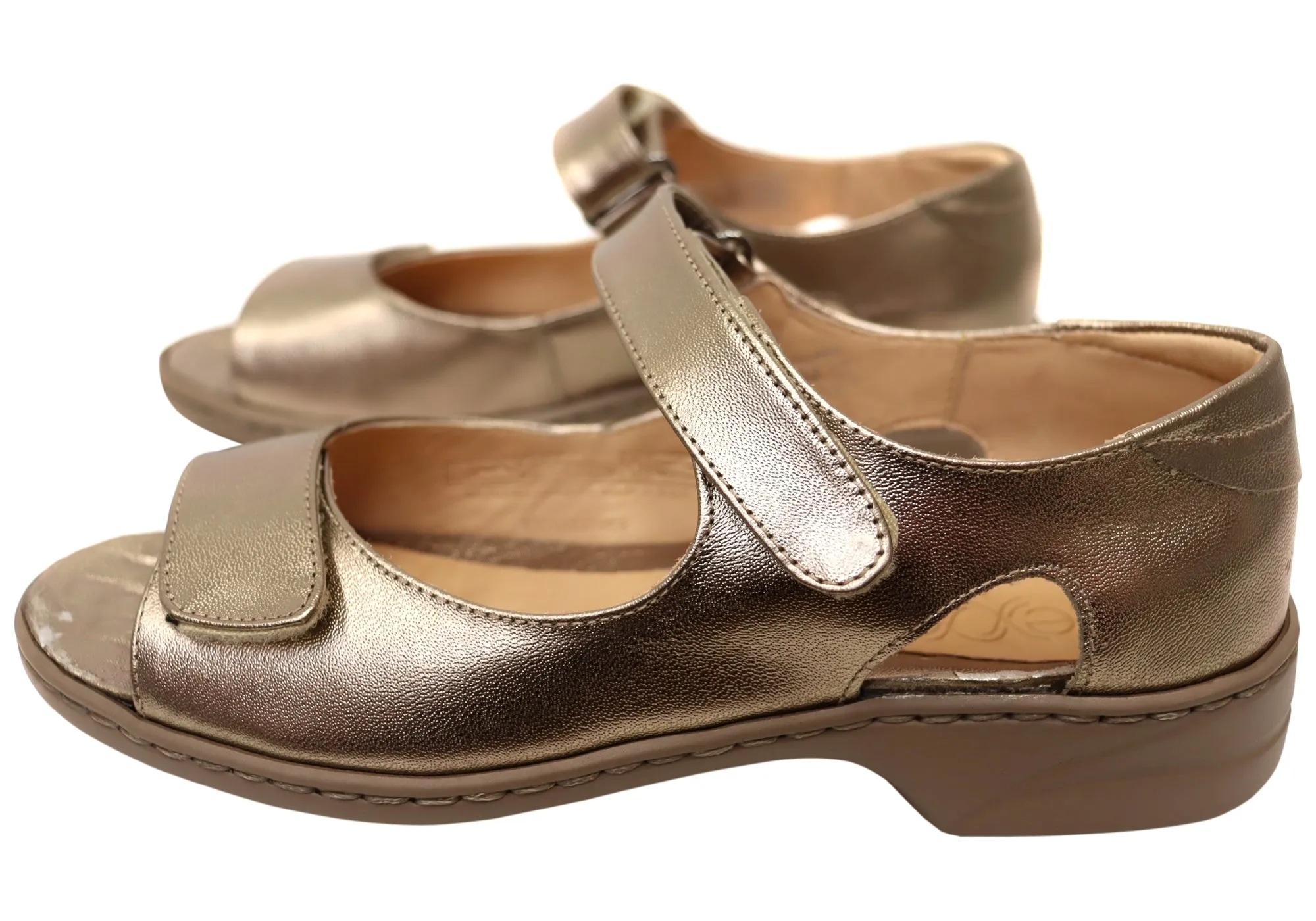 Opananken Marie Womens Comfortable Brazilian Leather Sandals Opananken Shoes