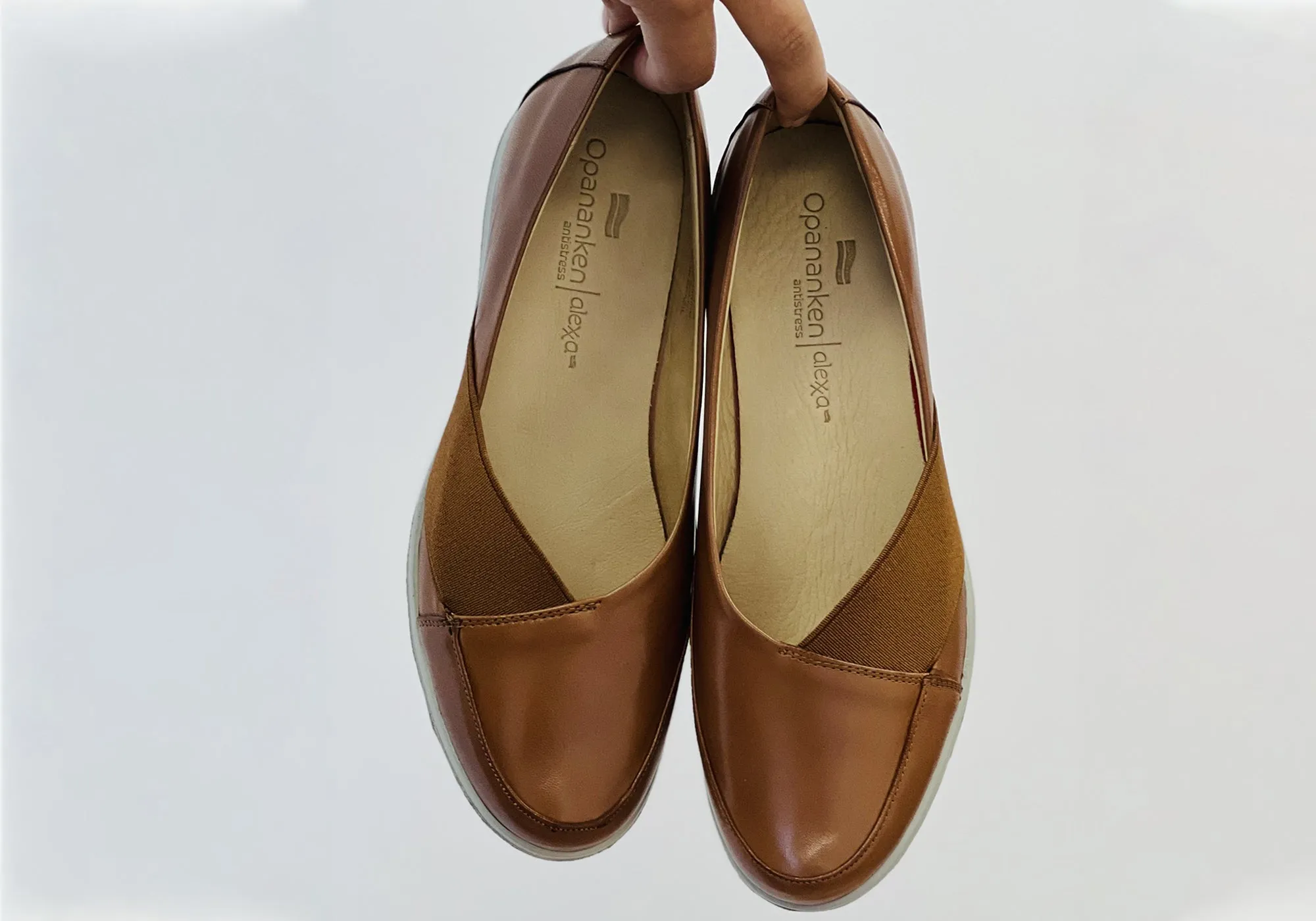 Opananken Tatum Womens Comfortable Brazilian Leather Flats Shoes Opananken Shoes