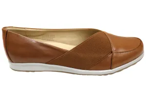 Opananken Tatum Womens Comfortable Brazilian Leather Flats Shoes Opananken Shoes