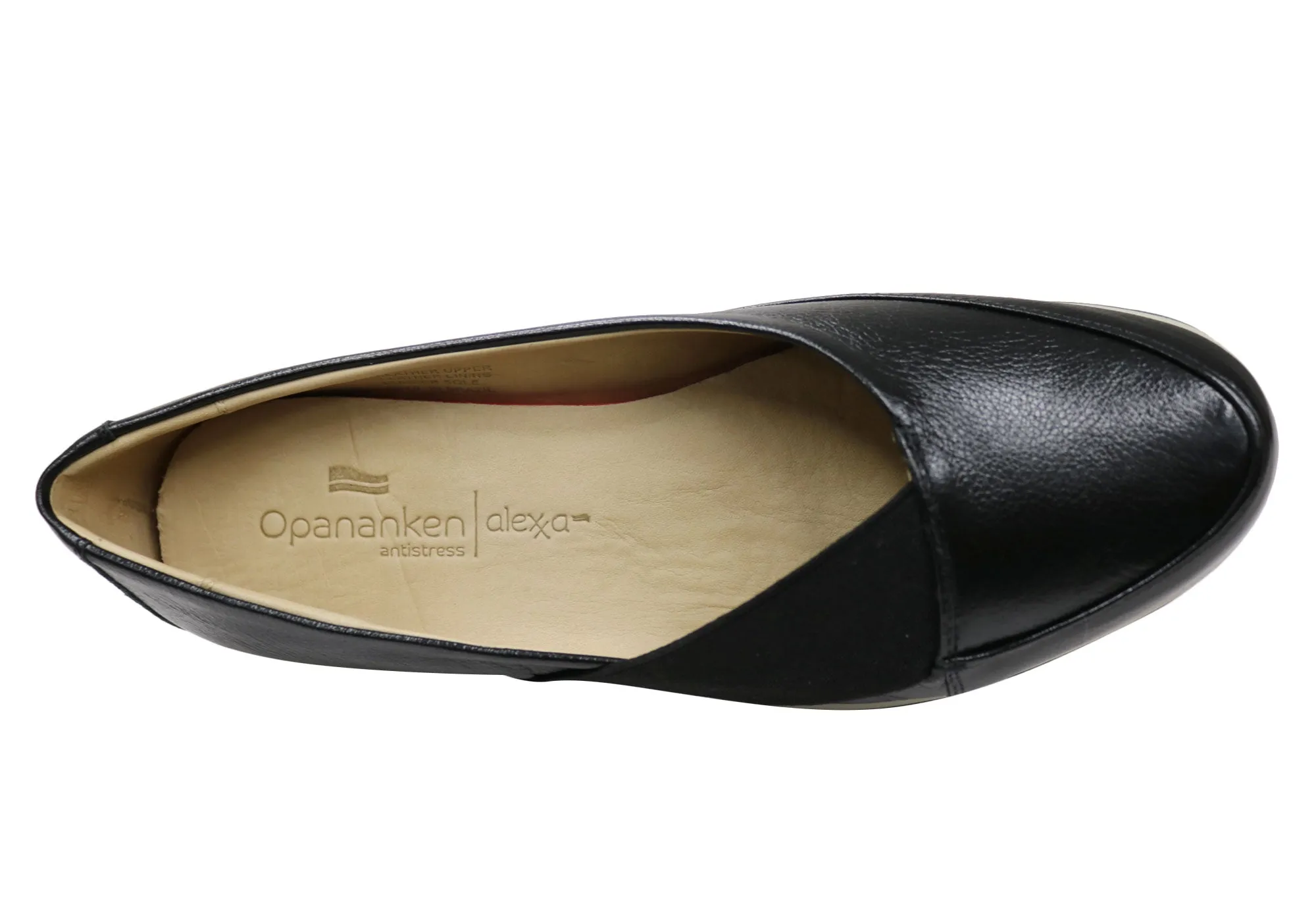 Opananken Tatum Womens Comfortable Brazilian Leather Flats Shoes Opananken Shoes