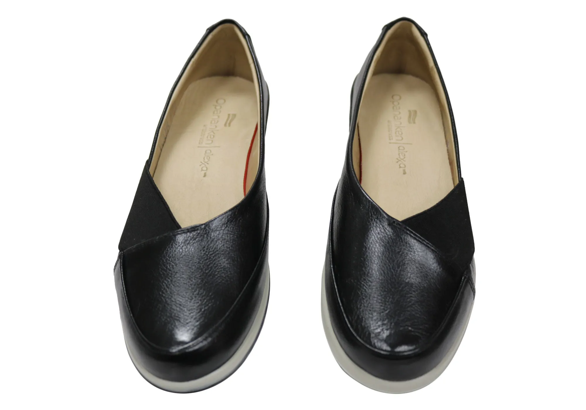Opananken Tatum Womens Comfortable Brazilian Leather Flats Shoes Opananken Shoes