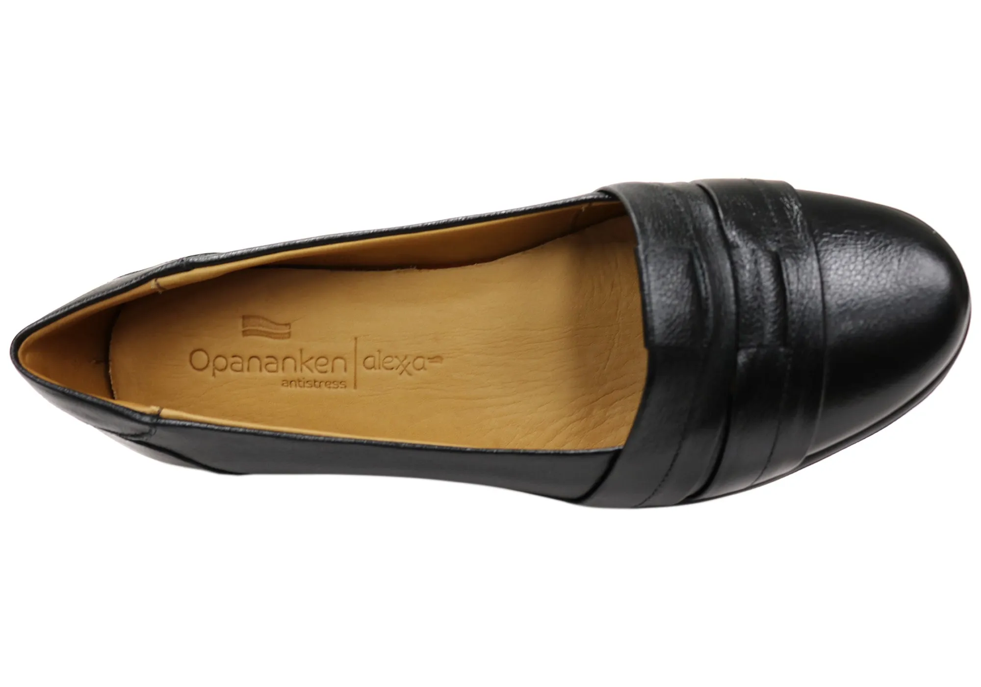 Opananken Yasmine Womens Comfortable Brazilian Leather Flats Shoes Opananken Shoes
