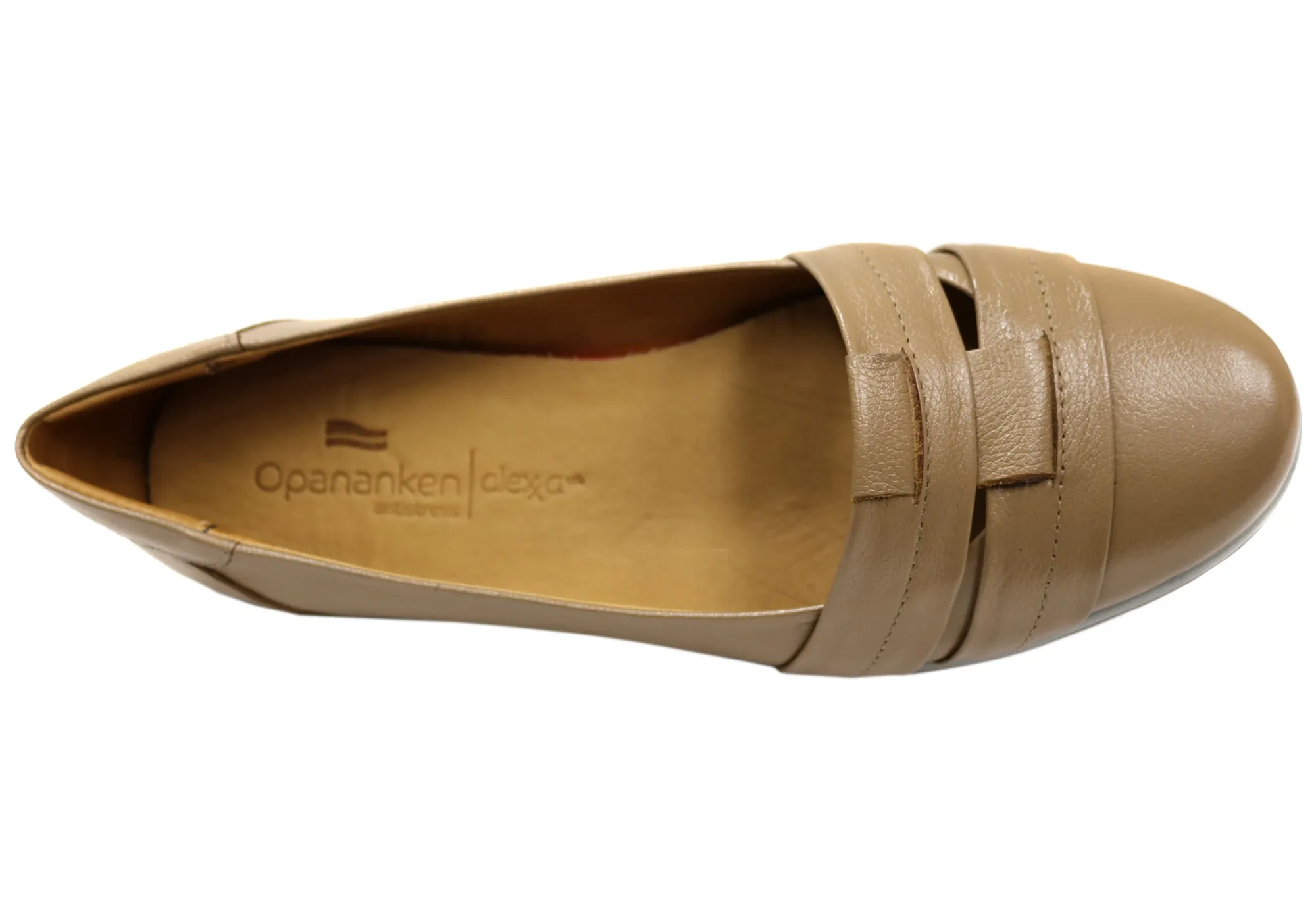Opananken Yasmine Womens Comfortable Brazilian Leather Flats Shoes Opananken Shoes