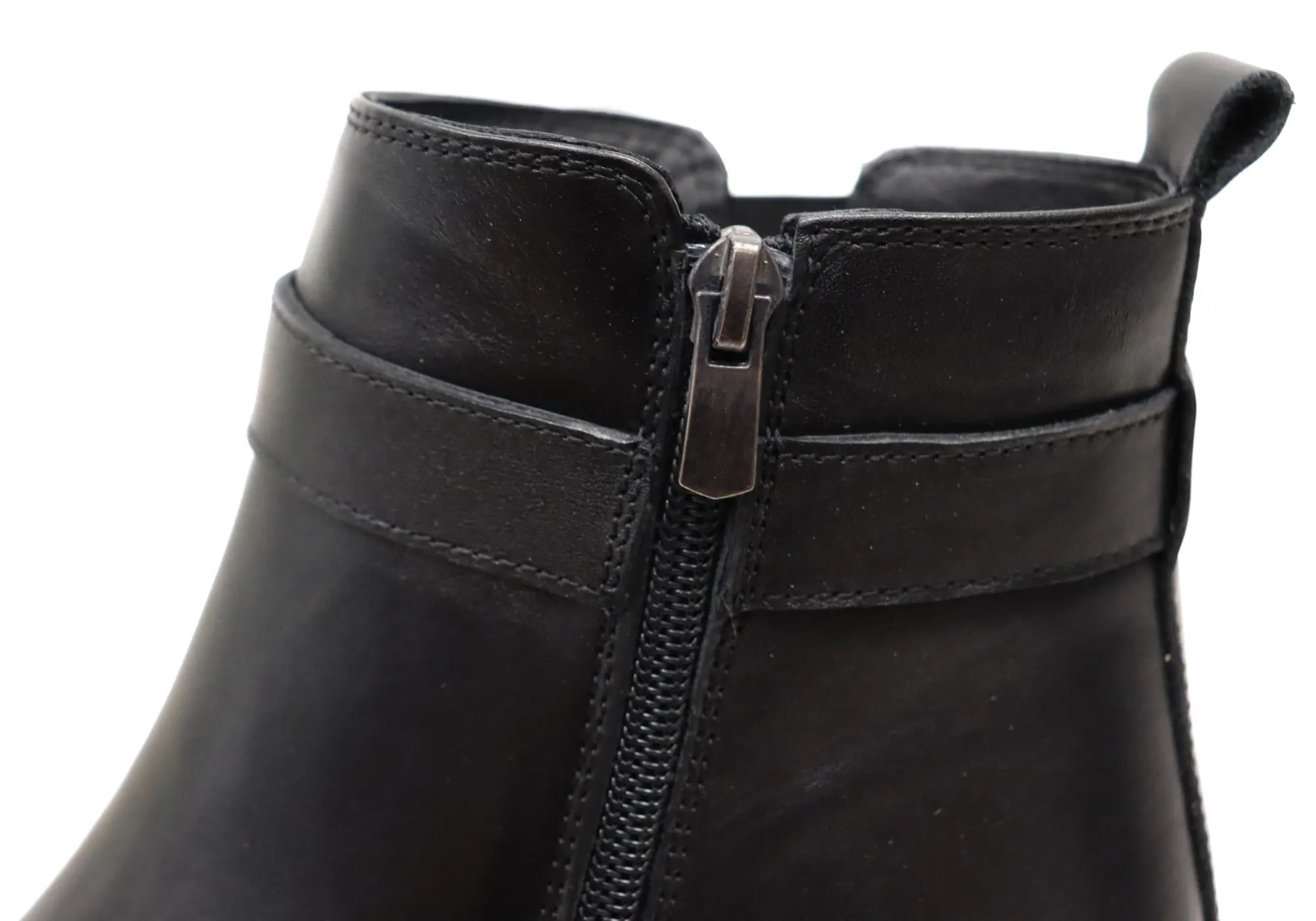Orizonte Aquem Womens European Comfortable Leather Ankle Boots Orizonte Shoes