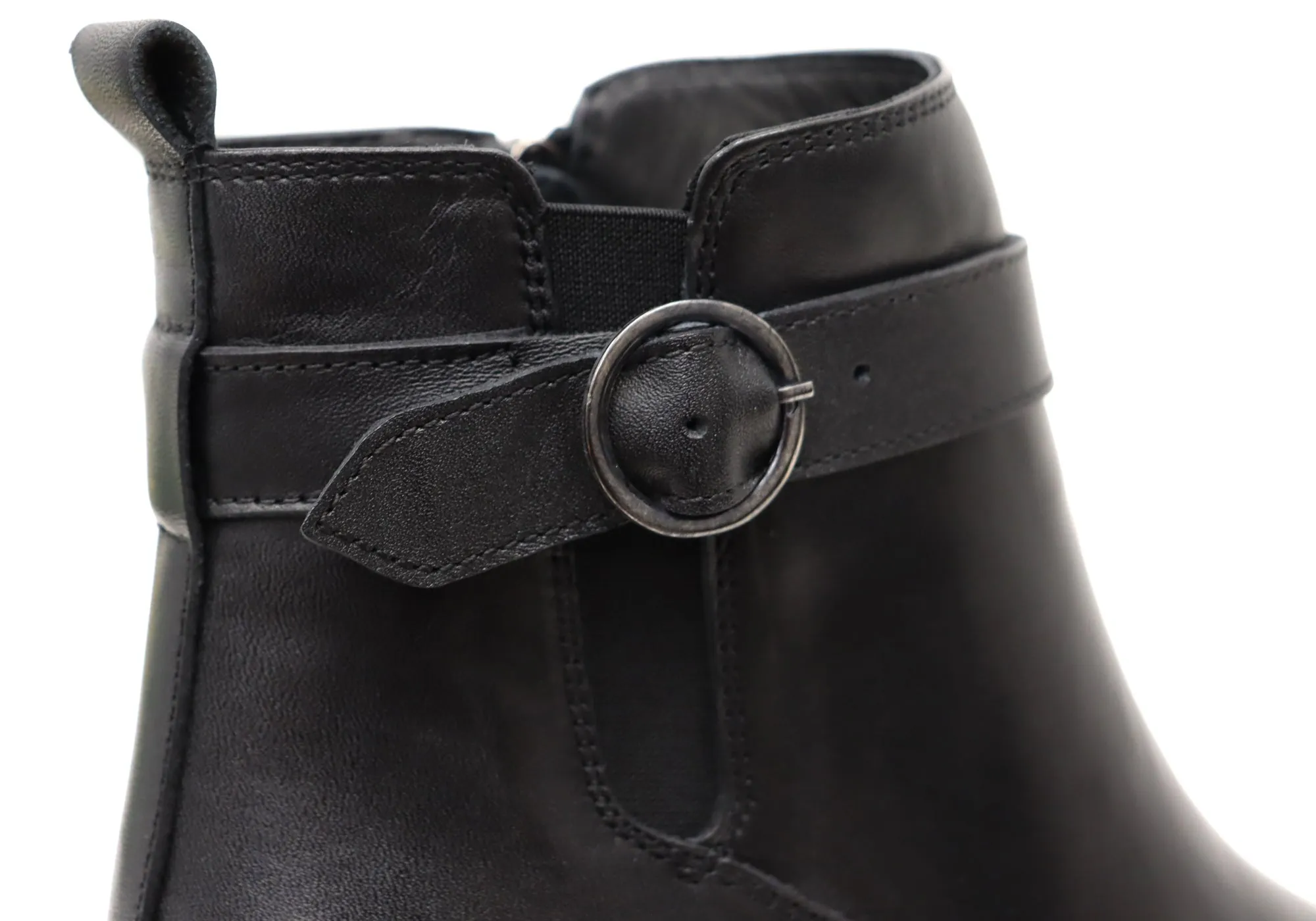 Orizonte Aquem Womens European Comfortable Leather Ankle Boots Orizonte Shoes