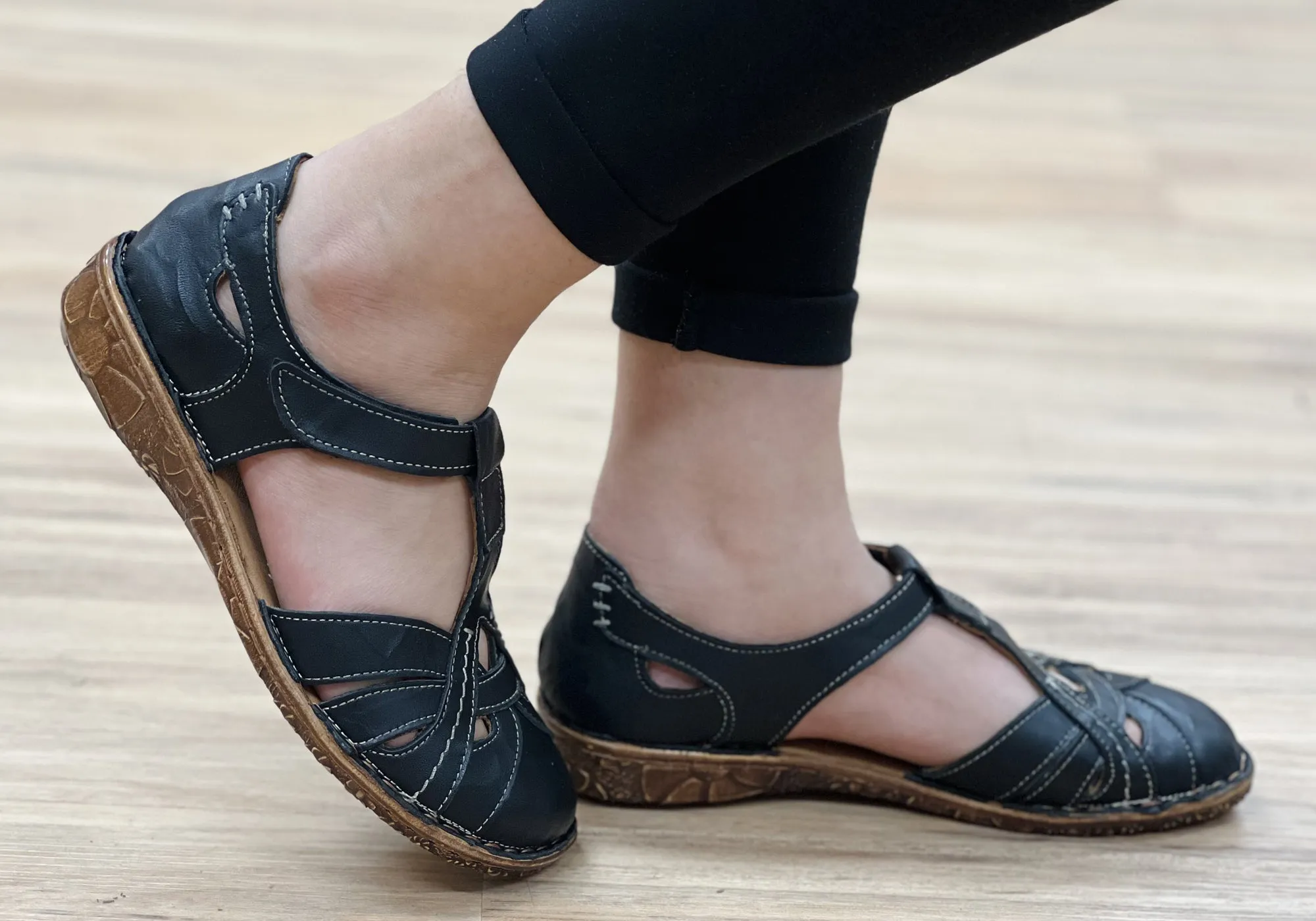 Orizonte Banjo Womens European Comfortable Leather Shoes Orizonte Shoes