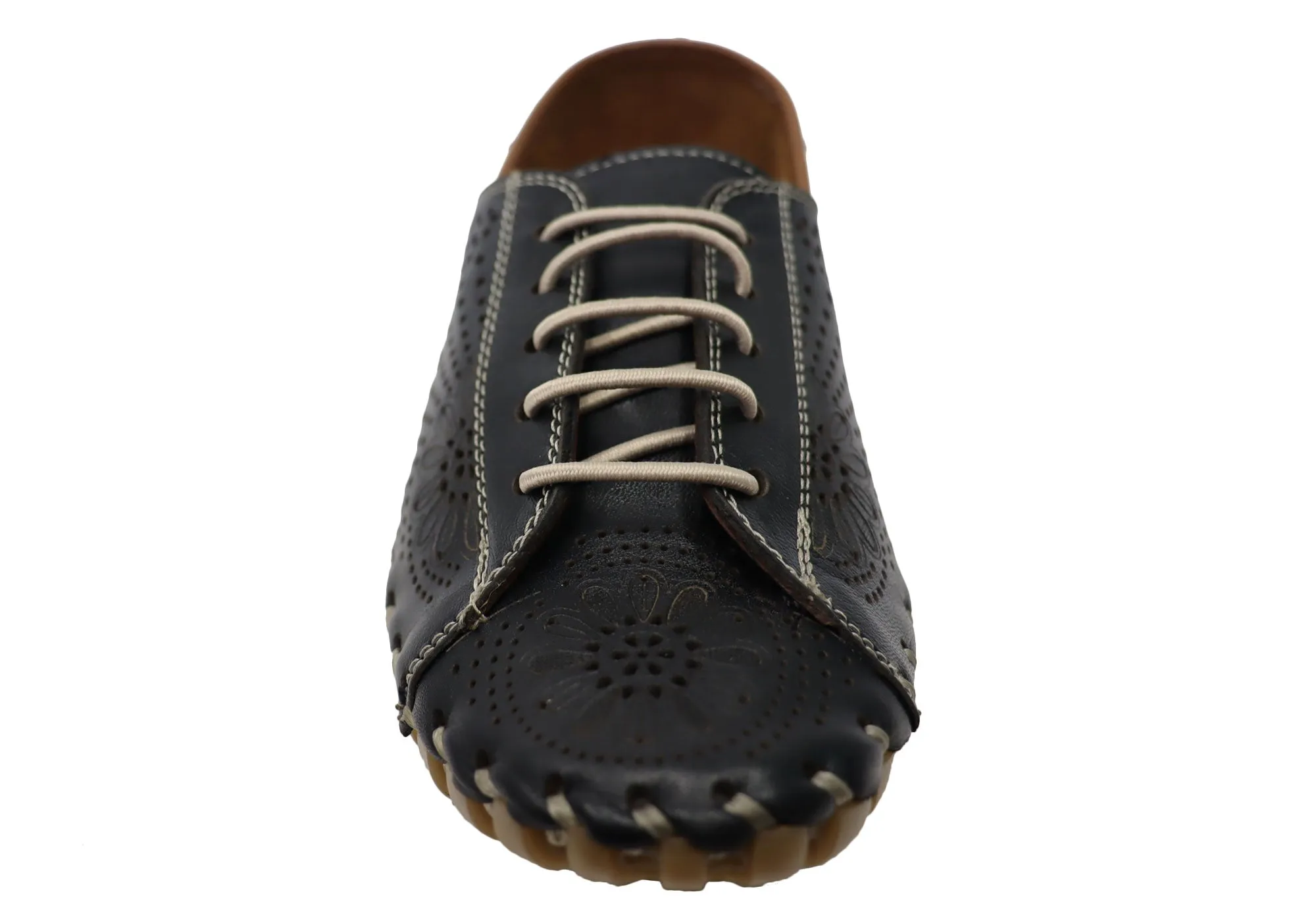 Orizonte Charmaine Womens European Comfortable Leather Shoes Orizonte Shoes