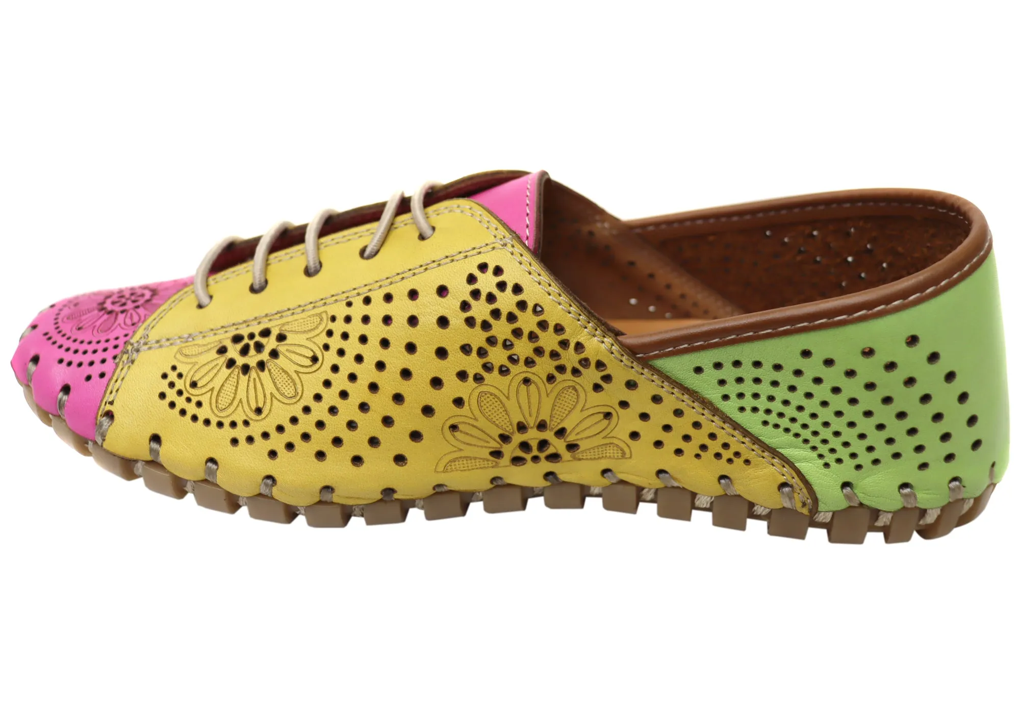 Orizonte Charmaine Womens European Comfortable Leather Shoes Orizonte Shoes