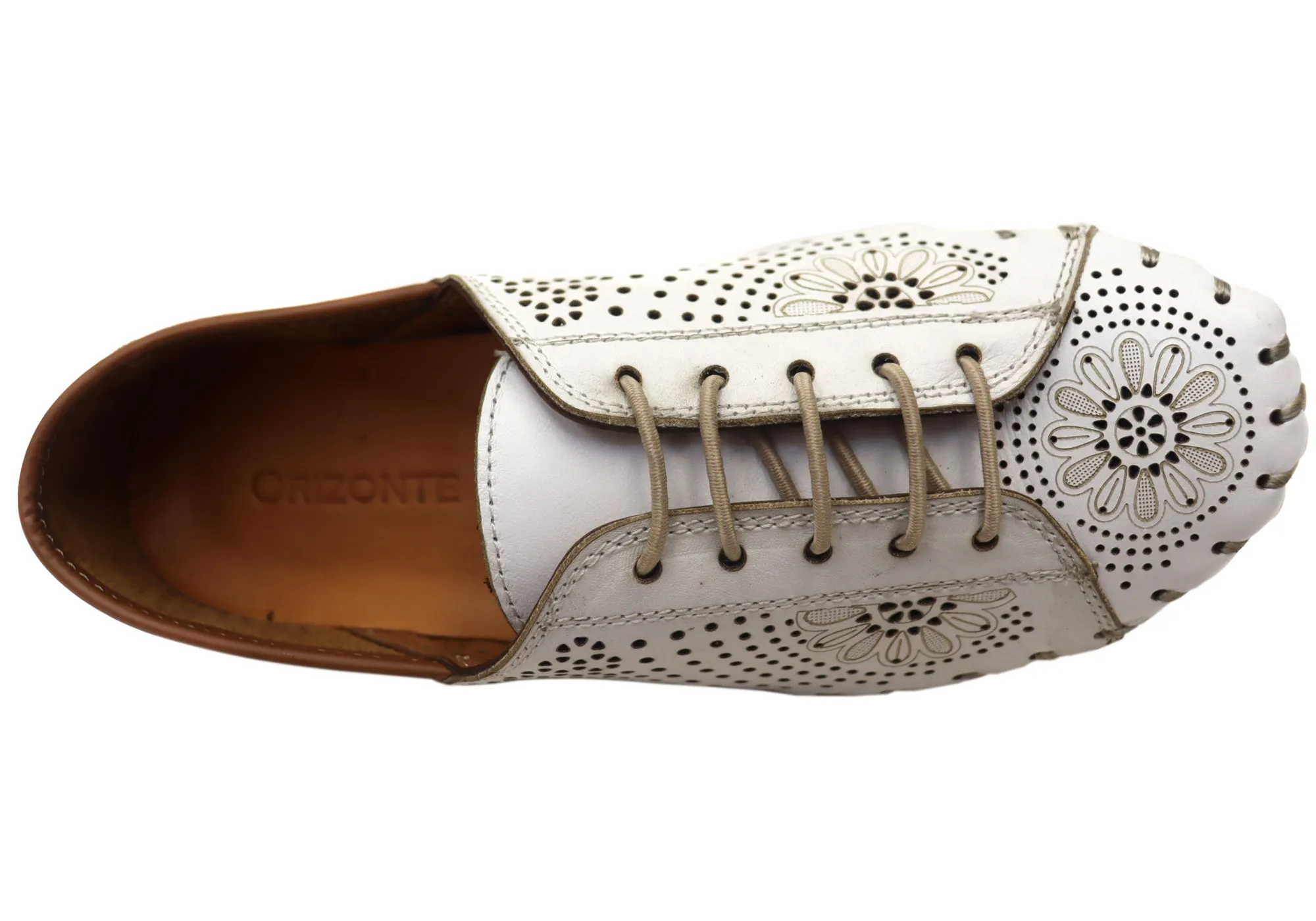 Orizonte Charmaine Womens European Comfortable Leather Shoes Orizonte Shoes