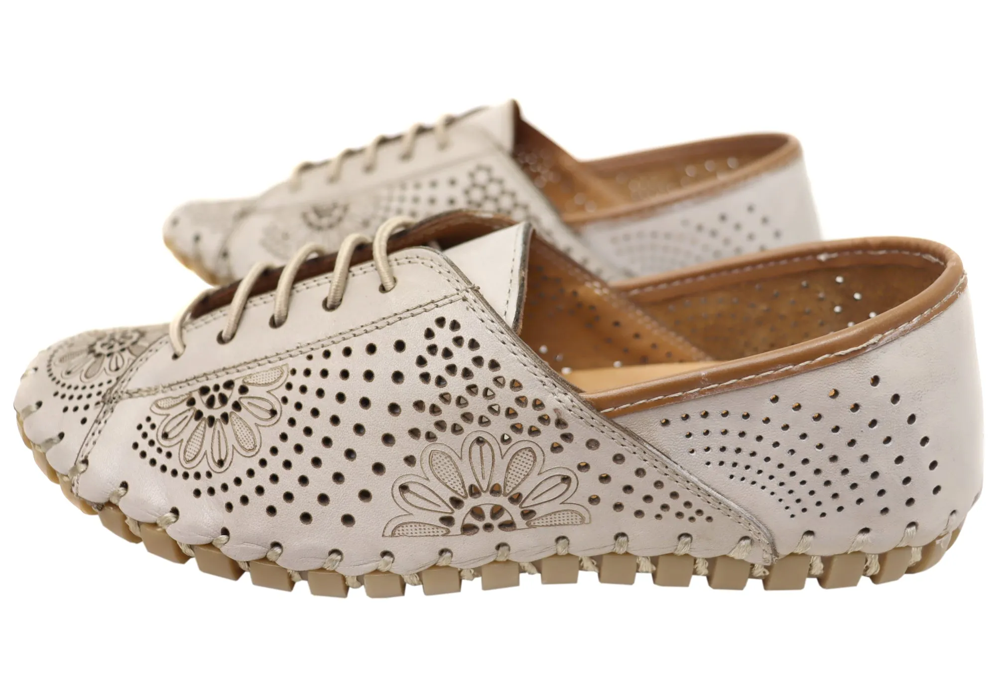 Orizonte Charmaine Womens European Comfortable Leather Shoes Orizonte Shoes